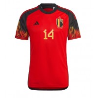 Camisa de time de futebol Bélgica Dries Mertens #14 Replicas 1º Equipamento Mundo 2022 Manga Curta
